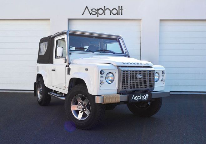 Land rover Defender 90 TD4 2.2l 122cv Soft top Blanc de 2015