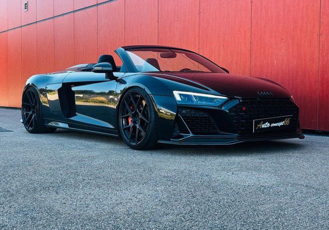 Audi R8 SPYDER QUATTRO V10 5.2 FSI 620 ch Noir de 2019