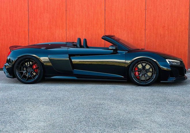 Audi R8 SPYDER QUATTRO V10 5.2 FSI 620 ch Noir de 2019