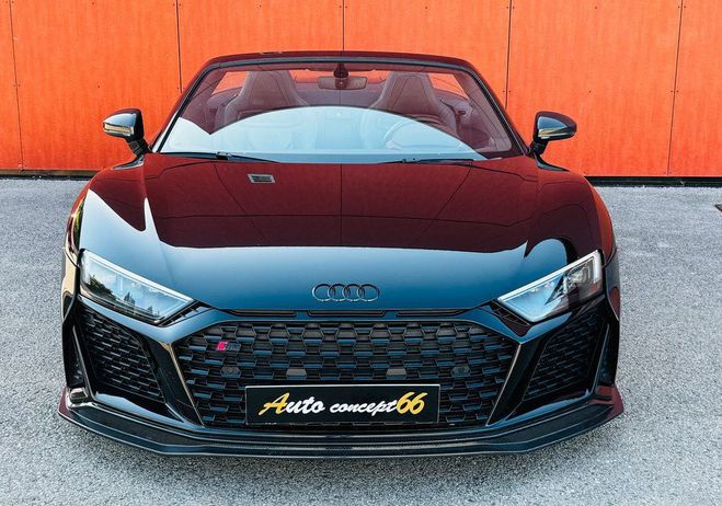 Audi R8 SPYDER QUATTRO V10 5.2 FSI 620 ch Noir de 2019