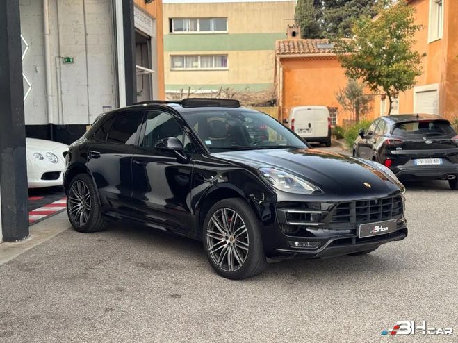 Porsche Macan TURBO 3.6L 400cv SPORT CHRONO / CAMERA 3 Noir de 2017