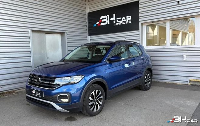 Volkswagen T Cross 1.0 TSI 110 ACTIVE DSG BVA Bleu de 2021