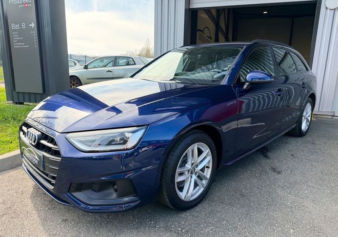 Audi A4 Avant 35 TDi 2.0d 163ch Design S-Tronic7 Bleu de 2020