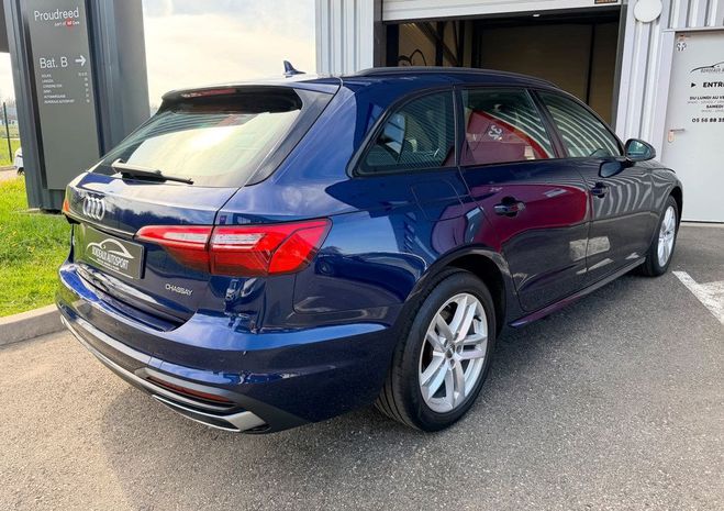 Audi A4 Avant 35 TDi 2.0d 163ch Design S-Tronic7 Bleu de 2020
