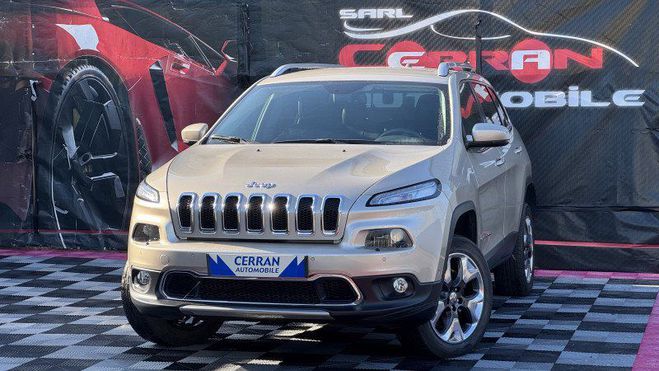 Jeep Cherokee 2.0 MULTIJET 170CH LIMITED BVA Gris Fonc� de 2014