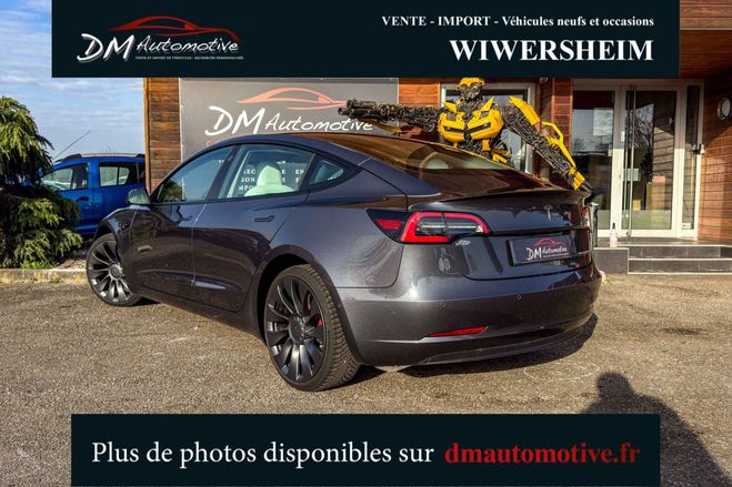 Tesla Model 3 Performance PUP AWD Upgrade Gris Fonc� de 2022