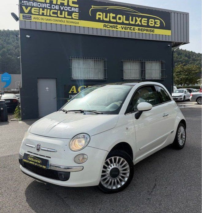 Fiat 500 1.2 mpi 69 cv garantie Blanc de 2009