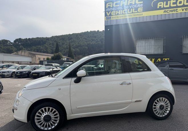 Fiat 500 1.2 mpi 69 cv garantie Blanc de 2009