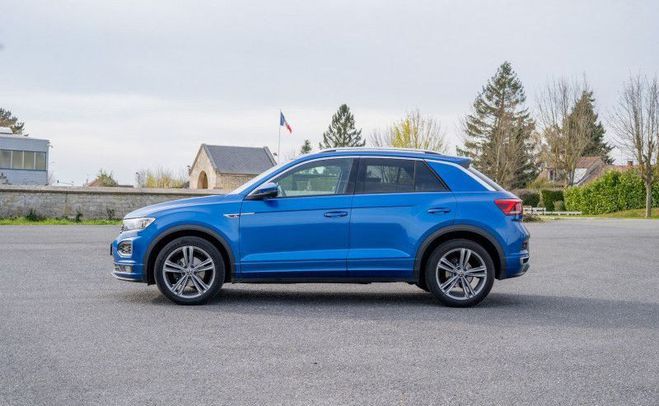 Volkswagen T Roc TSI 150CH R-LINE | CARPLAY ASSISTANCE Bleu de 2020