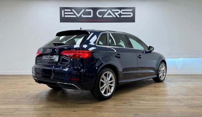 Audi A3 Sportback 1.4 TFSI 204 ch e-tron S troni Bleu de 2017