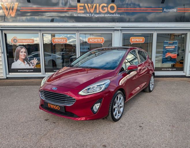 Ford Fiesta 1.0 scti 100ch titanium toit ouvrant son Rouge de 2018