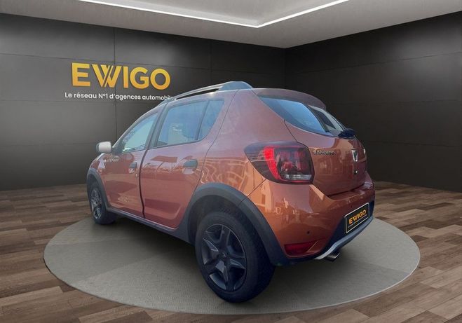 Dacia Sandero stepway 0.9 tce 90 ambiance bva camera r Orange de 2017