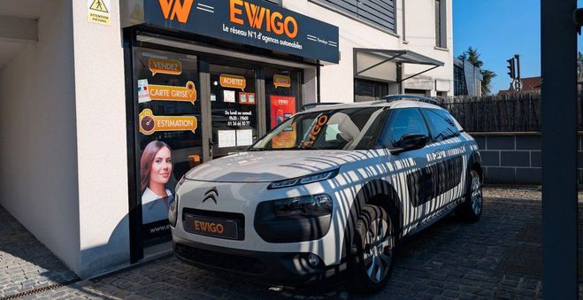 Citroen C4 Cactus 1.2 puretech 82 ch feel edition etg bva Blanc de 2016