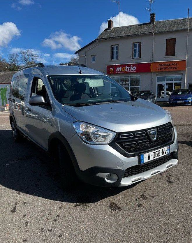 Cliquer pour voir la photo suivante Dacia Dokker 1.5 BLUE DCI STEPWAY 95 cv Gris de 2020