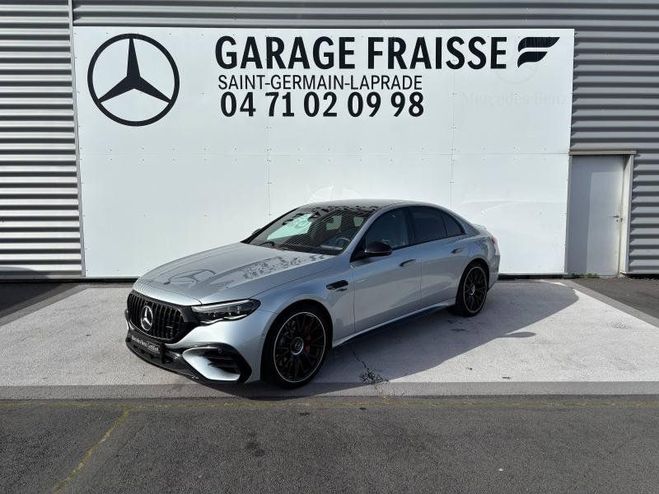 Cliquer pour voir la photo suivante Mercedes Classe E 53 AMG 449ch 163ch Hybrid 4Matic TCT 9G Argent High-tech Métallisé de 2024