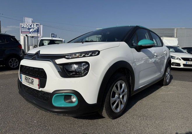 Citroen C3 1.5 BLUEHDI 100CH S&S FEEL BUSINESS E6.D Blanc de 2021