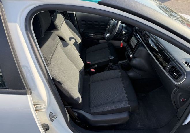 Citroen C3 1.5 BLUEHDI 100CH S&S FEEL BUSINESS E6.D Blanc de 2021