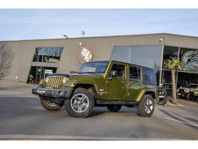 Jeep Wrangler UNLIMITED 3.8 V6 SAHARA BOITE AUTOMATIQU VERT de 2009
