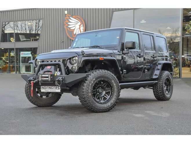 Jeep Wrangler 3.6i - BVA 2016 Unlimited Sahara NOIR de 2016