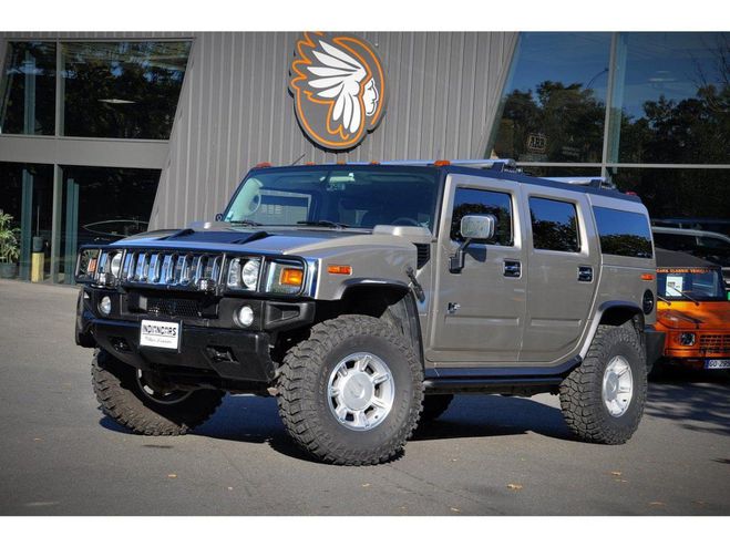 Cliquer pour voir la photo suivante Hummer H2 6.0i V8 - BVA BREAK Luxury Gris foncé de 2003