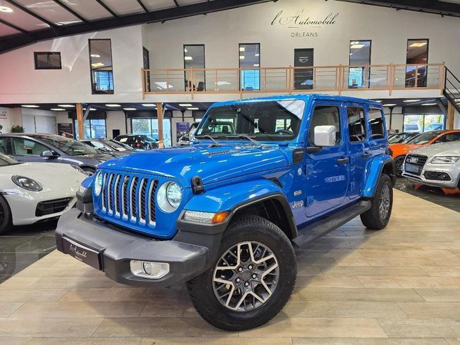 Jeep Wrangler 2.0 T 380H 270 4XE HYBRID PHEV 17.3KWH U Bleu de 2021