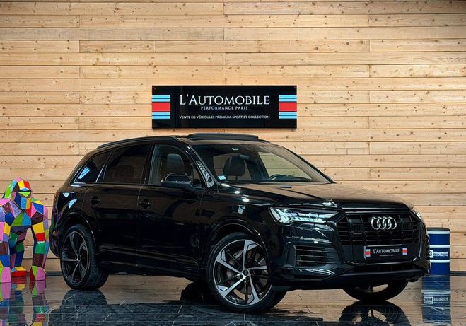 Audi Q7 ii (2) 55 tfsie 380 Avus advanced to mat Noir de 2021