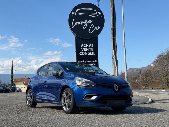 Cliquer pour voir la photo suivante Renault Clio IV TCe 120 GT LINE Bleu de 2016