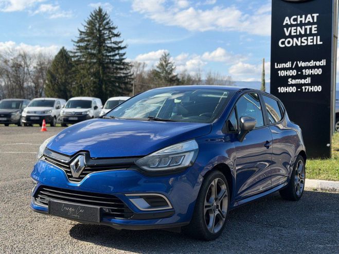 Renault Clio IV TCe 120 GT LINE Bleu de 2016