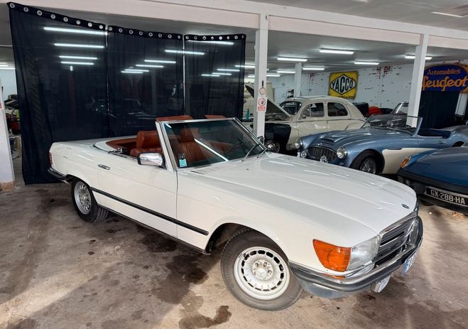 Mercedes 280 sl r107 92 000 kms Blanc de 1983
