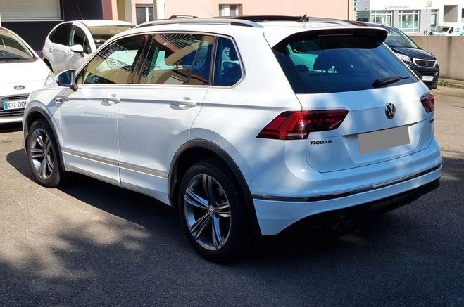 Volkswagen Tiguan 2.0 tdi 150 cv r-line 4motion dsg7 Blanc de 2019