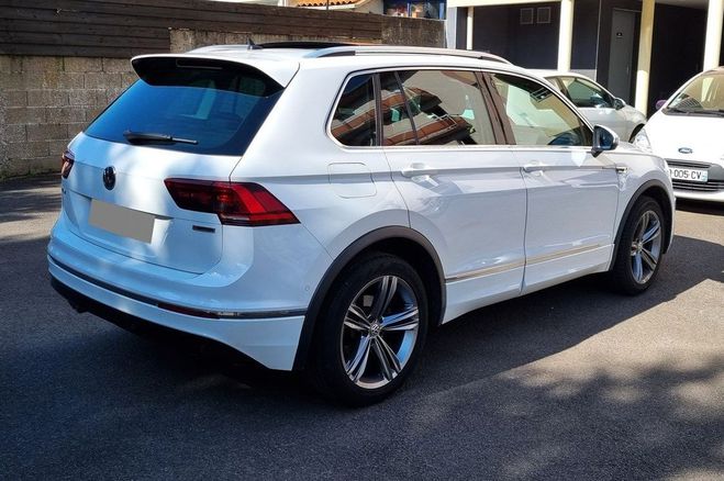 Volkswagen Tiguan 2.0 tdi 150 cv r-line 4motion dsg7 Blanc de 2019