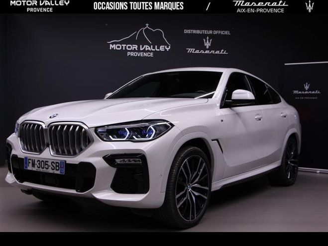 BMW X6 xDrive 40iA 340ch M Sport Mineralweiss M�tallis�e de 2019