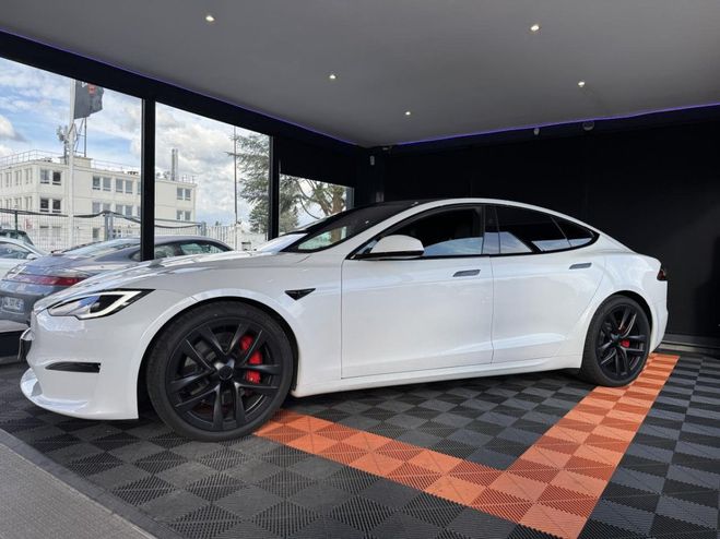 Tesla Model S Tri Motor MY22 Plaid PHASE 3 Blanc m�tallis� de 2023