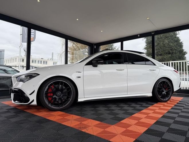 Mercedes Classe CLA 45 S AMG - BVA Speedshift DCT 4-Matic+ BLANC de 2021