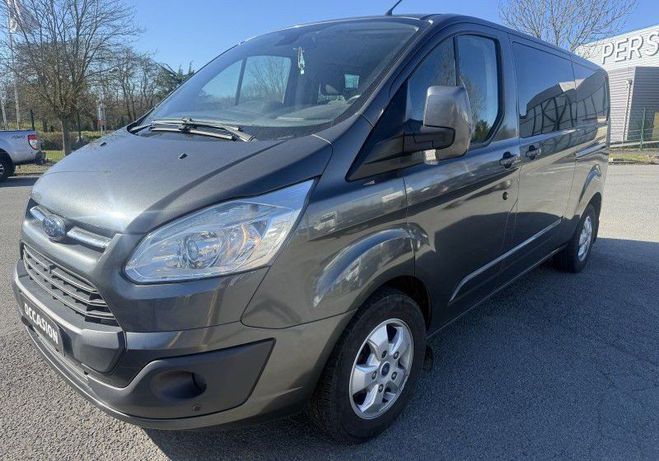 Cliquer pour voir la photo suivante Ford Custom TRANSIT FG 310 L2H1 2.2 TDCI 125CH LIMIT Gris de 2016
