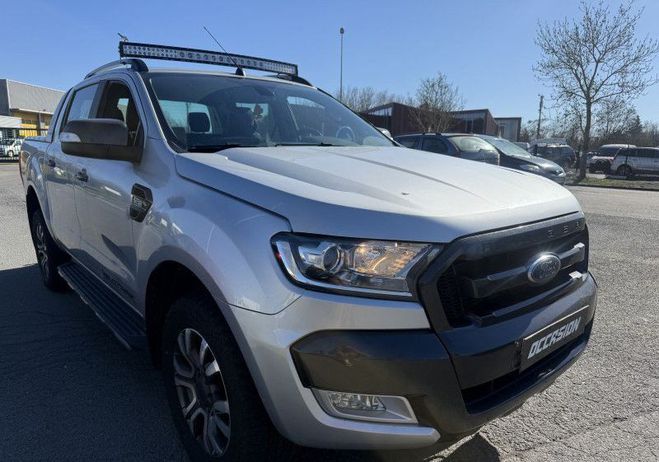 Ford Ranger 3.2 TDCI 200CH DOUBLE CABINE WILDTRAK BV Gris de 2016