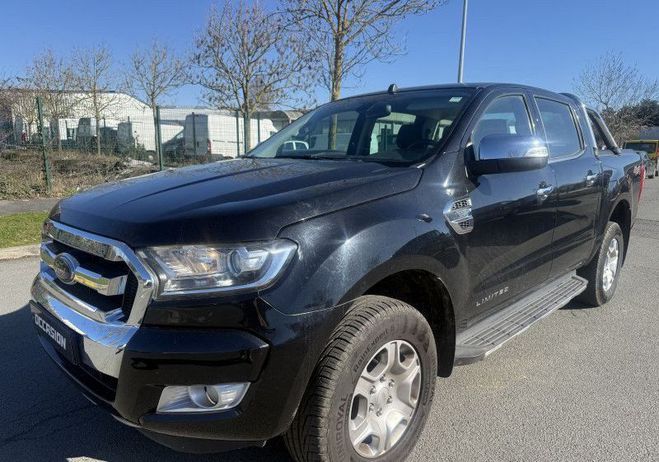 Ford Ranger 3.2 TDCI 200CH DOUBLE CABINE LIMITED BLA Noir de 2017