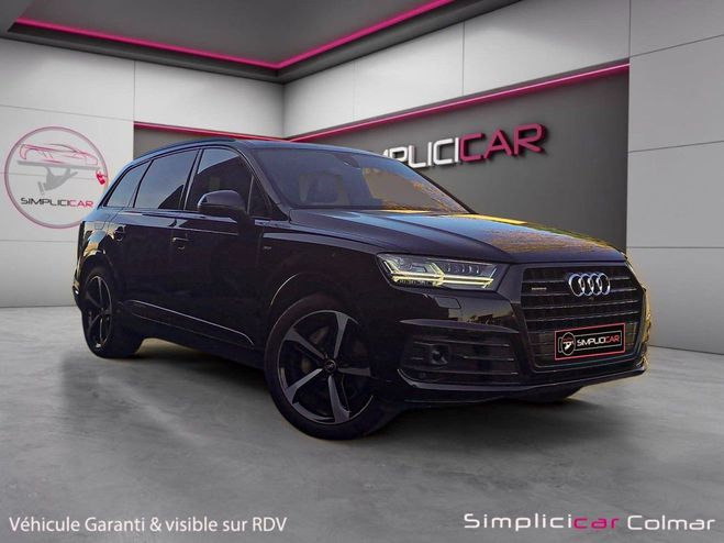 Audi Q7 3.0 V6 TDI 272 Quattro 7pl Matrix Led 4  Noir de 2018