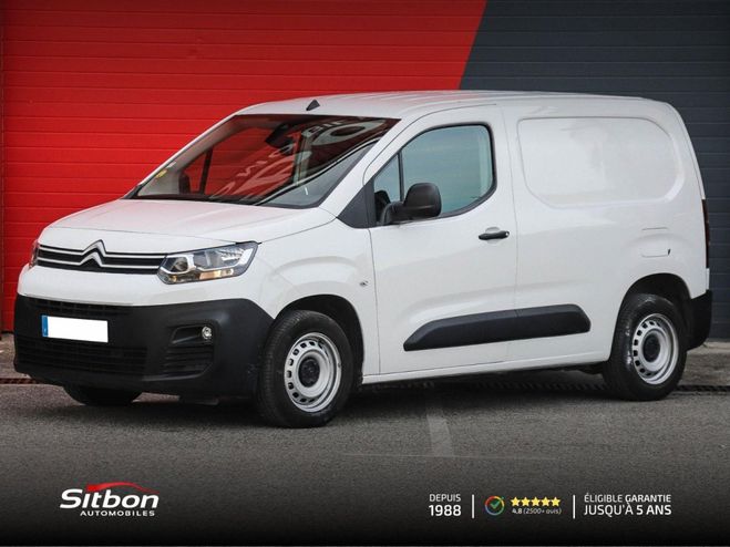 Citroen Berlingo 1.5 BlueHDi 100 FOURGON M Club 650 kg 3  BLANC de 2020