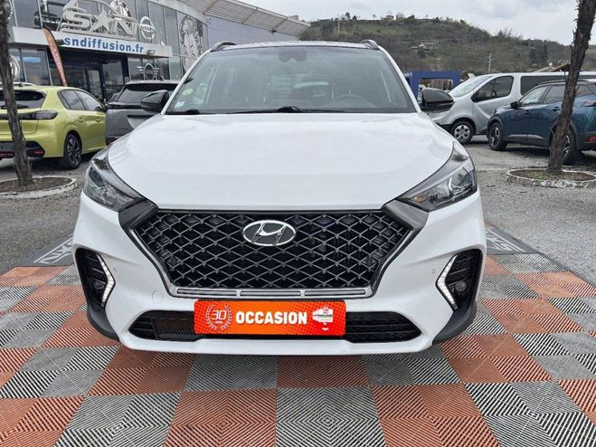 Hyundai Tucson 1.6 CRDI MILD HYBRID 136 N LINE Blanc de 2020