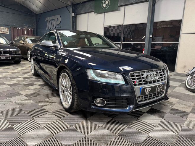 Cliquer pour voir la photo suivante Audi S5 4.2 V8 FSI 354 QUATTRO BVM6 B&O Remus Bleue nuit de 2009