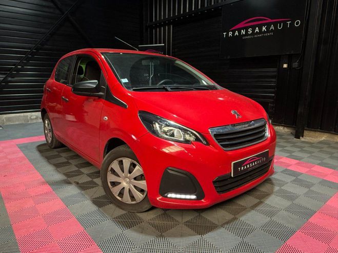 Peugeot 108 VTi 72ch SS BVM5 Style Rouge de 2021