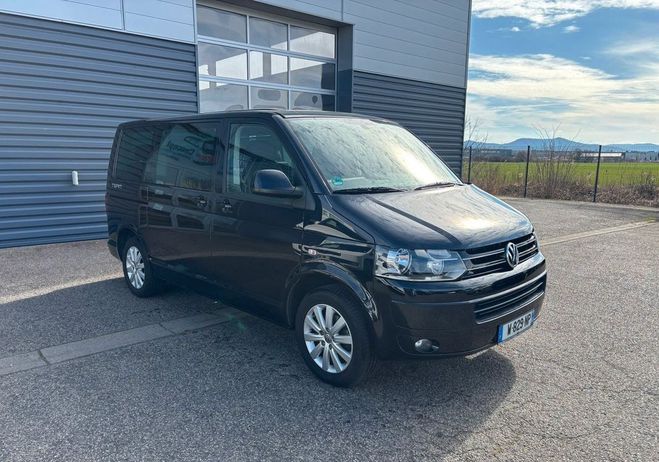 Volkswagen Multivan VW T5 Team 2.0L TDi 140Ch Noir Double po Noir de 2011