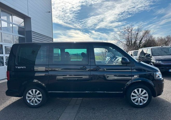 Volkswagen Multivan VW T5 Team 2.0L TDi 140Ch Noir Double po Noir de 2011