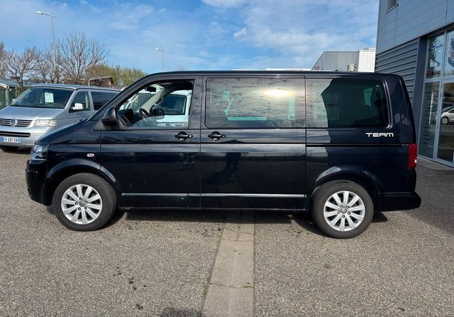Volkswagen Multivan VW T5 Team 2.0L TDi 140Ch Noir Double po Noir de 2011