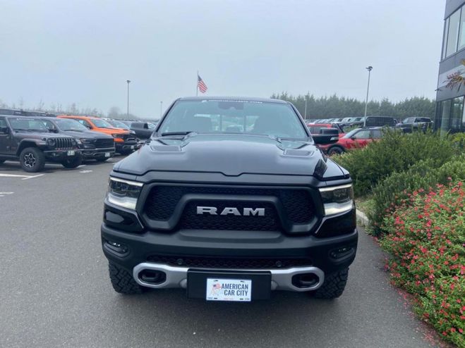 Dodge Ram 1500 CREW REBEL G/T AIR RAMBOX HAYON MUL Noir de 2022