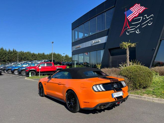 Ford Mustang GT CABRIOLET 5.0L V8 450ch BVA10 ORANGE de 2020