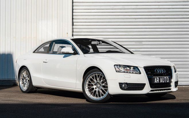 Audi A5 3.0 V6 240 TDI Tiptronic Carnet complet  Blanc de 2008