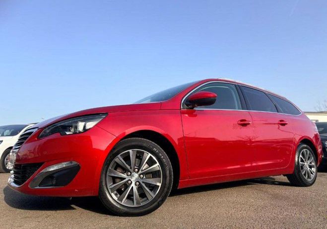 Peugeot 308 SW 1.6 BLUEHDI 120CH S&S ALLURE BUSINESS Rouge de 2017