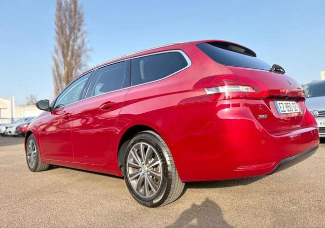 Peugeot 308 SW 1.6 BLUEHDI 120CH S&S ALLURE BUSINESS Rouge de 2017
